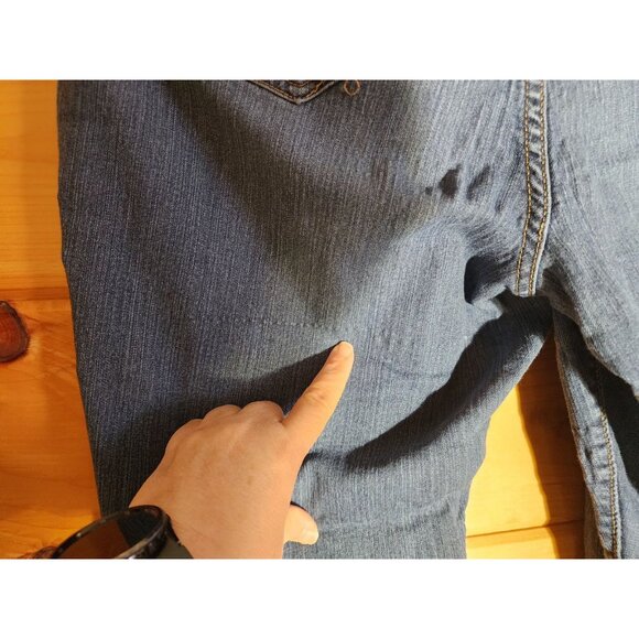 Torrid Cropped Jeans Women's Size 2 Lean Jean Crop Denim Pull On Stretch Skinny - Picture 7 of 10